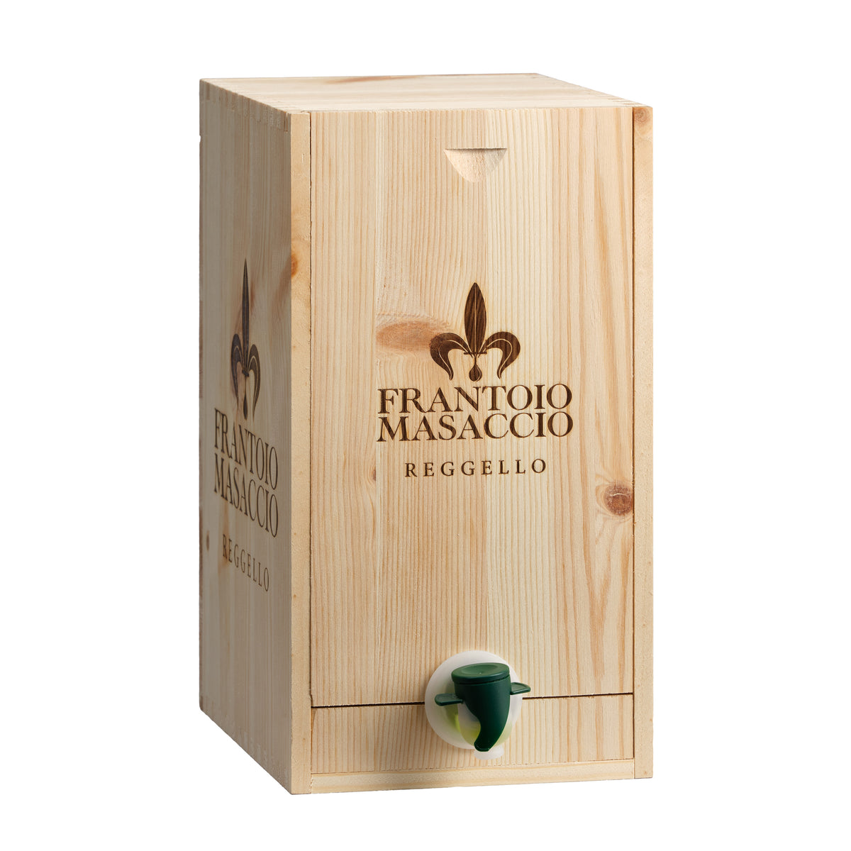 Confezione Regalo Bag in Box in Legno Linea Blend - Nuovo Olio Extra Vergine di Oliva Italiano
